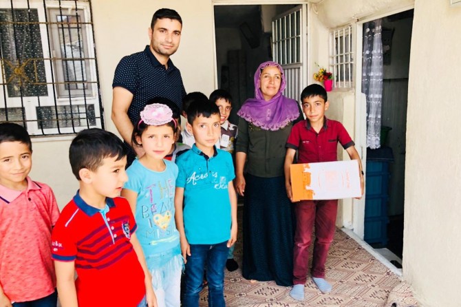 İlkokul öğrencilerinden örnek davranış