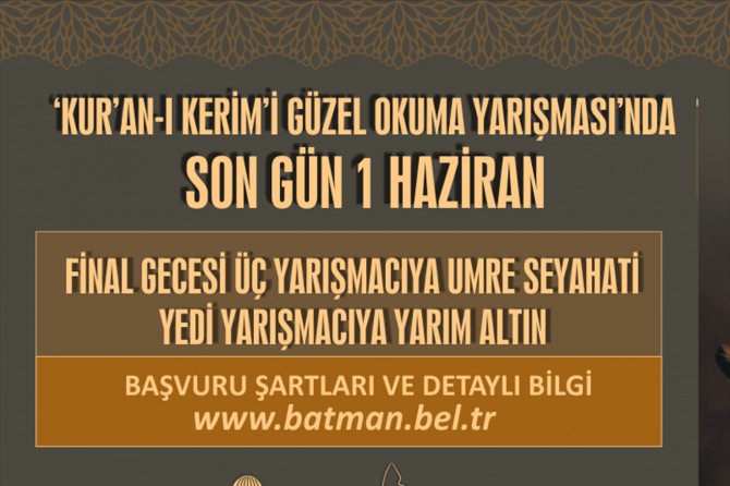 Kur’an-ı Kerim’i güzel okuma Yarışması