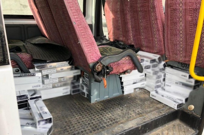 Van’da gümrük kaçağı sigara operasyonu