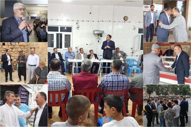 Namzedên HUDA PARê hevdîtinên xwe didomînin