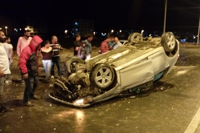 Nusaybin'de trafik kazası: 1 yaralı