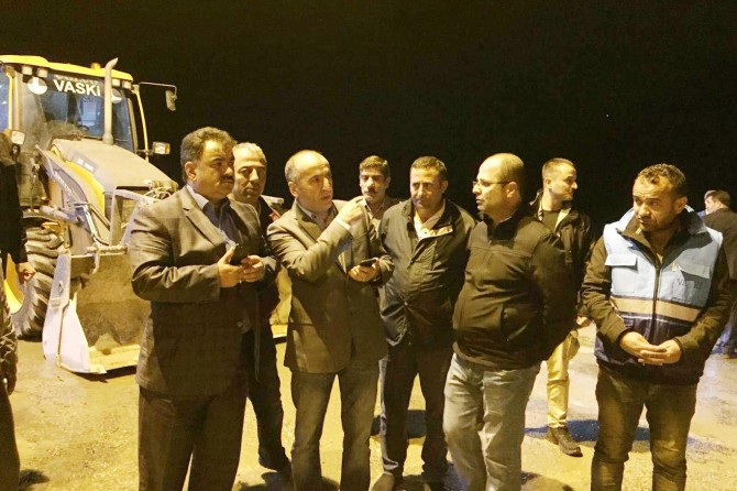 Van içme suyu hattında arıza oluştu