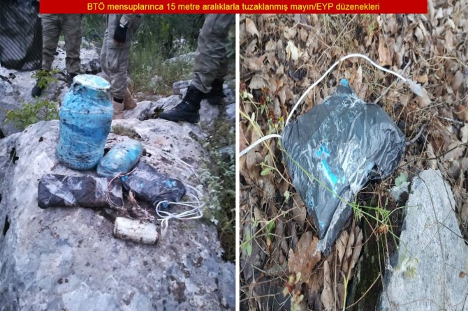 ​​Diyarbakır'da PKK operasyonunda uyuşturucu ve mühimmat ele geçirildi