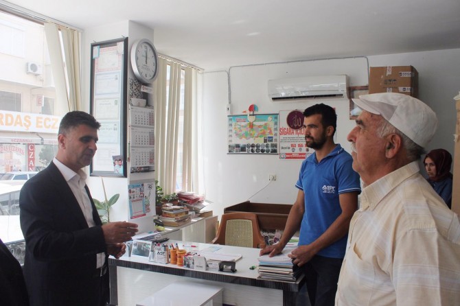 HÜDA PAR Antalya milletvekili adayları esnafı ziyaret etti