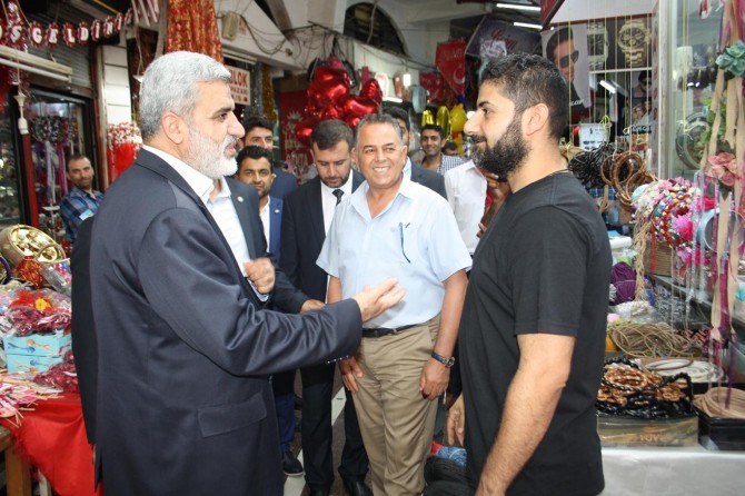 "HÜDA PAR esnafın derdine derman olmak için hazır"