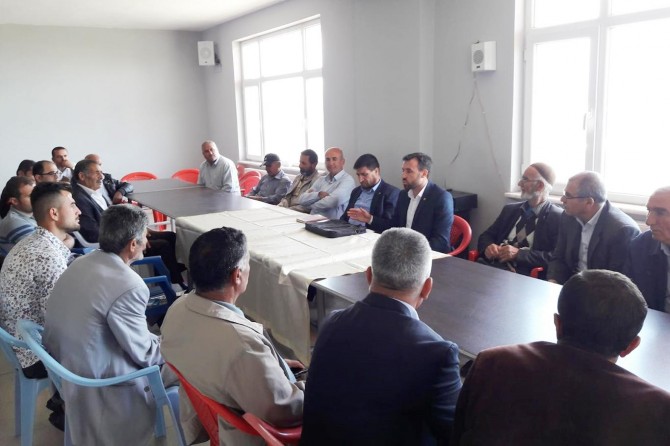 HÜDA PAR milletvekili adaylarından köylere ziyaret