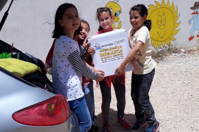 Öğrencilerden anlamlı Ramazan yardımı