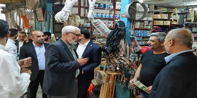 HÜDA PAR Adana milletvekili adayları halkla buluşmaya devam ediyor