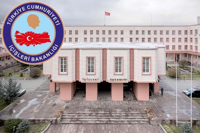 İçişleri Bakanlığı bünyesinde şube müdürlükleri kuruldu