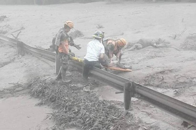 Lavas kill dozens in Guatemala