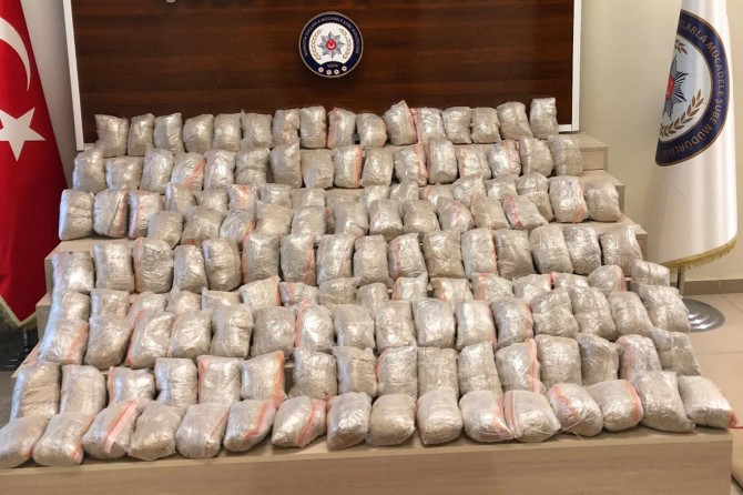 Van'da 2,5 ton eroin ele geçirildi