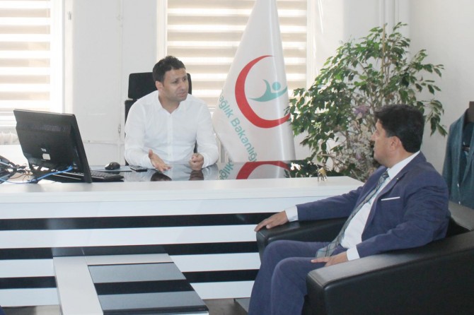 HÜDA PAR’dan İl Sağlık Müdürlüğüne ziyaret
