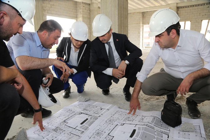 Şahinbey Kongre Merkezinin yapımı devam ediyor