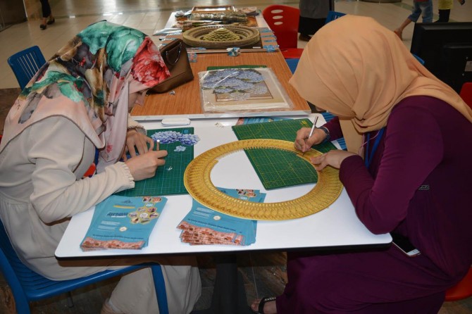 Katı' Sanatı sevenleriyle buluşturuldu