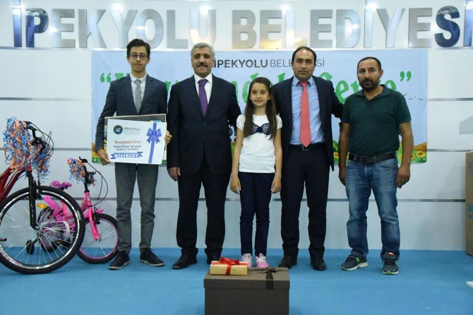 “Hayalimdeki Çevre” Yarışmasının Ödülleri İpekyolu’nda Sahiplerini Buldu