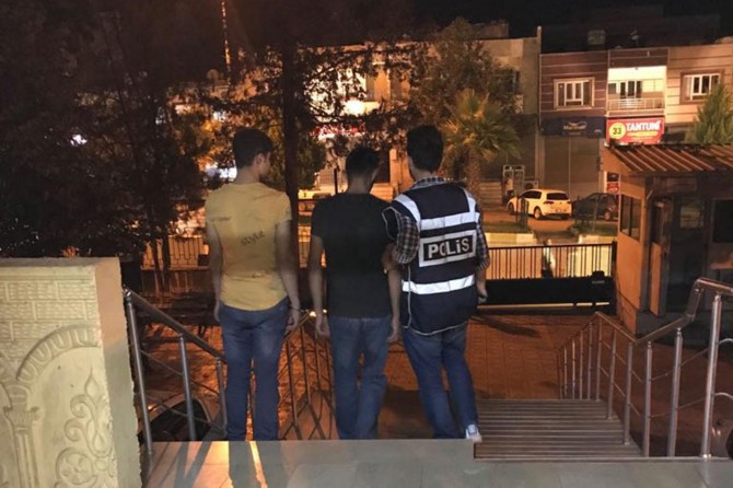 Adıyaman Kahta’da kablo hırsızları suçüstü yakalandı