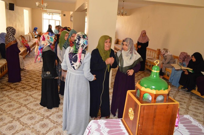 Şanlıurfa Hilvan’da Sakal-ı Şerif ziyareti duygulandırdı