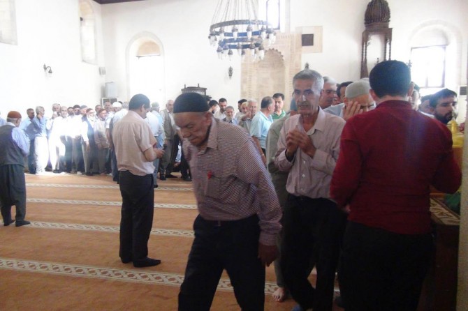 Adıyaman Kab Camiinde Sakal-ı Şerif ziyarete açıldı