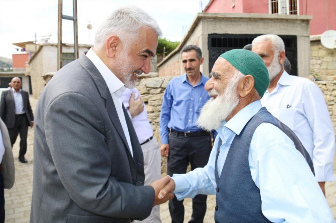 Yapıcıoğlu’ndan ilçe ve köylere ziyaret