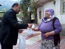 Sason Rahmet Pınarı'ndan Kurban Eti Yardımı