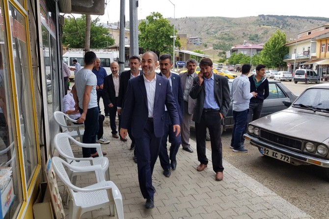 HÜDA PAR’dan Gerger ve Sincik ilçelerine ziyaret