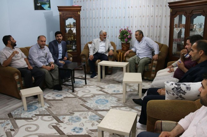 Yapıcıoğlu’ndan şehit ve tutuklu ailelerine bayram ziyareti