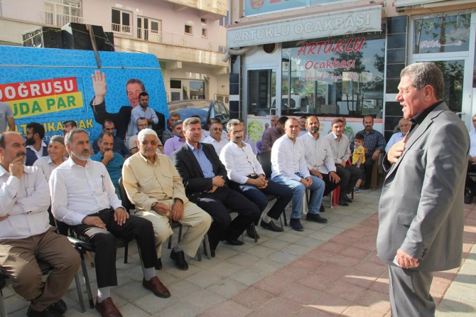 Halkımızla el ele gönül gönüle yürüyoruz