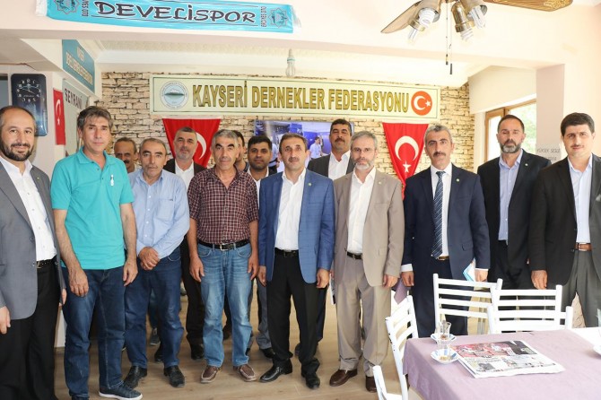 HÜDA PAR Ankara milletvekili adaylarından esnaf ziyareti