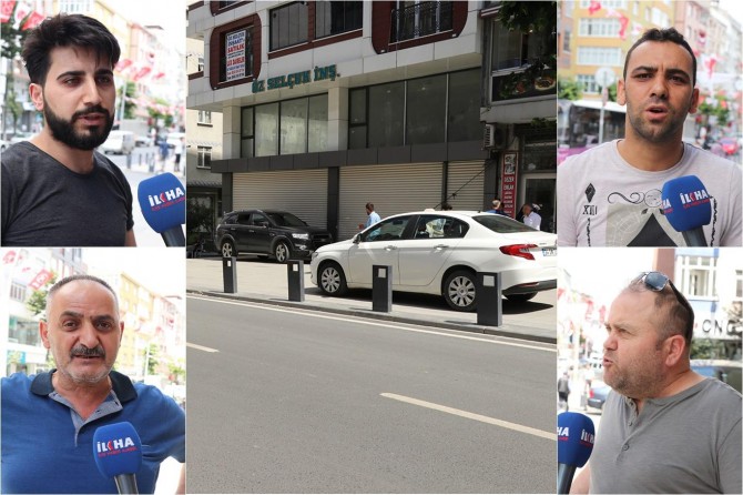 Sultangazi esnafı: Yapılan kaldırım bizleri mağdur ediyor