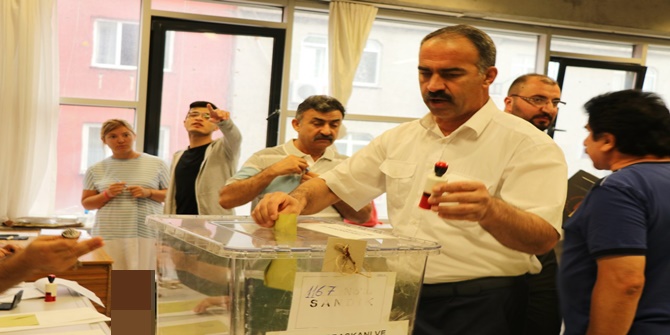 Oy verme işlemleri başladı