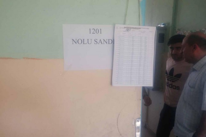 Siirt'te hatalı oy kullanımı gerçekleşti