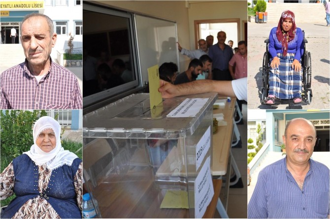 Batman’da halk sandık başına gitti