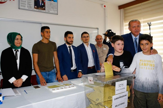 Erdogan dengê xwe da