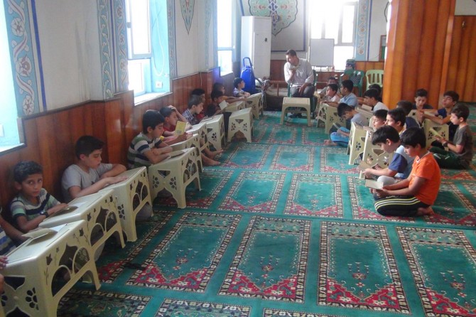 Adıyaman'da camiler çocuklarla şenlendi