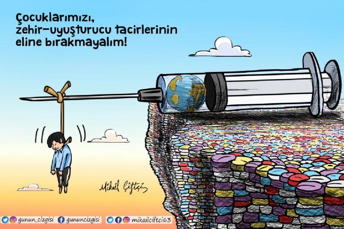 Uyuşturucuyla mücadele dünyanın ortak gündemi