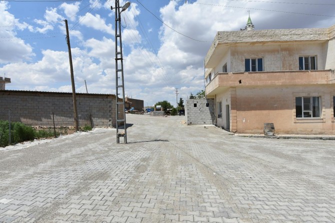 Mardin Artuklu’da yol yapım çalışmaları