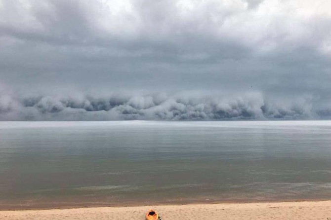 ABD'de ilginç doğa olayı korku dolu anlara neden oldu