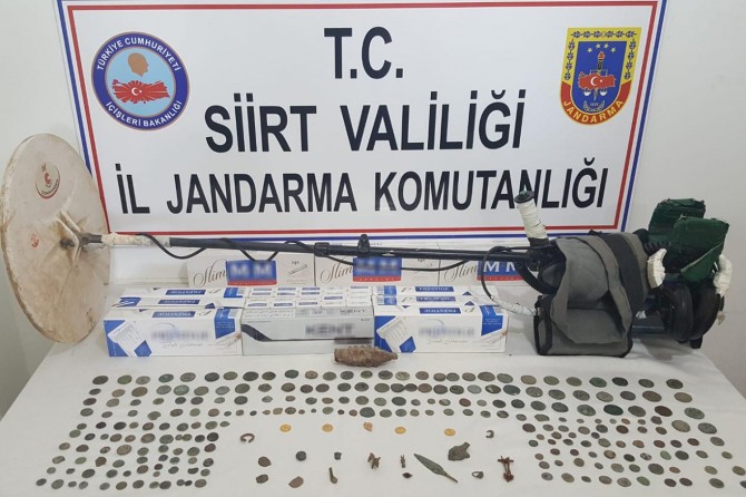 Siirt'te eski dönemlere ait eserler ele geçirildi