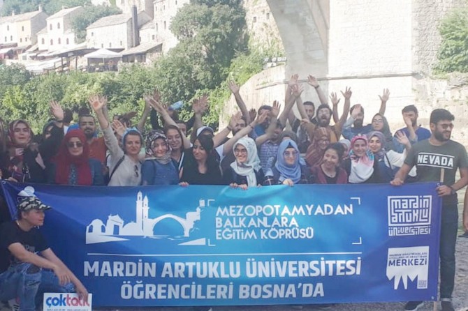 Artuklu Üniversitesi öğrencileri Bosna’da