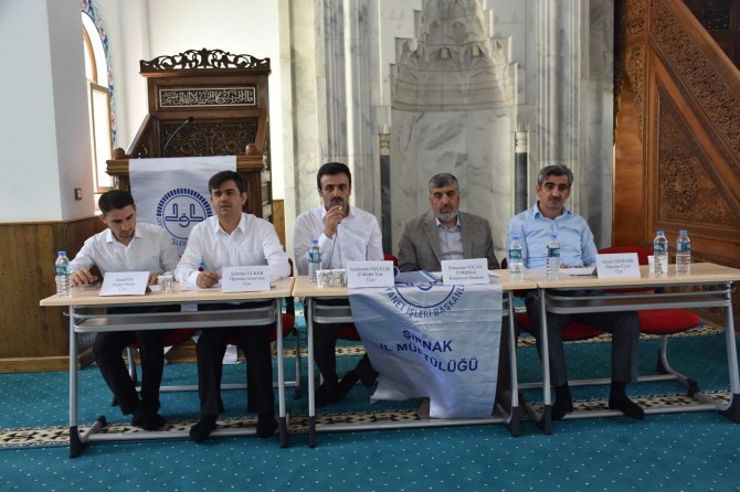 Ezanı güzel okuma yarışması bölge finali Şırnak’ta yapıldı