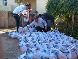 Kurban Eti Dağıtımları Fakirin Yüzünü Güldürdü