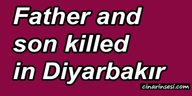 Father and son killed in Diyarbakır