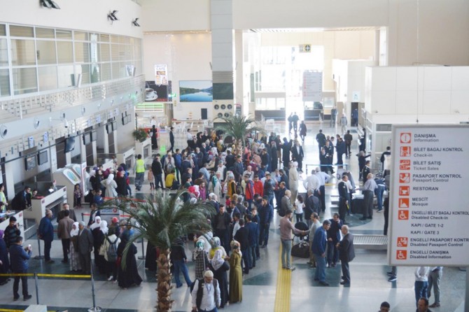 Batman’da bir ayda 52 bin kişi uçakla yolculuk yaptı