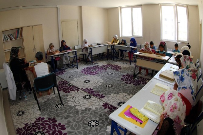 Van'da ücretsiz yaz kurslarına yoğun katılım