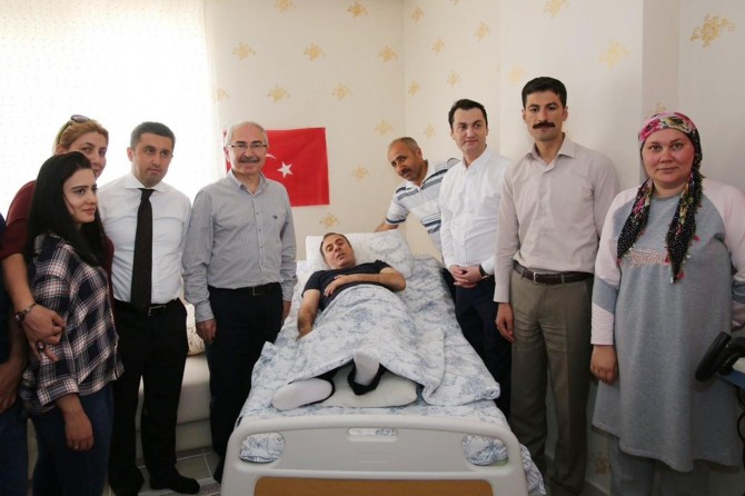 15 Temmuz gazisi Algan’a ev sürprizi