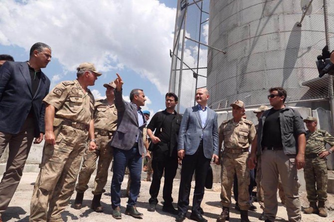 İçişleri Bakanı Soylu Tunceli Pülümür'de incelemelerde bulundu