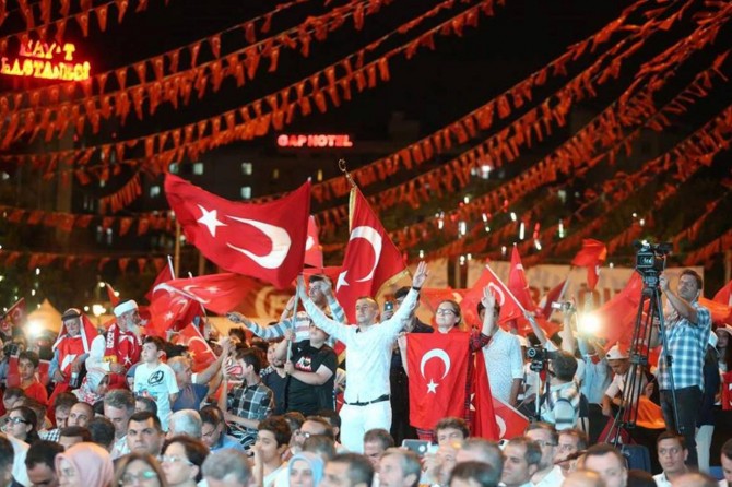 Gaziantep’te 15 Temmuz etkinliği düzenlendi