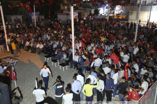 Şırnak Silopi’de 15 Temmuz etkinliği düzenlendi