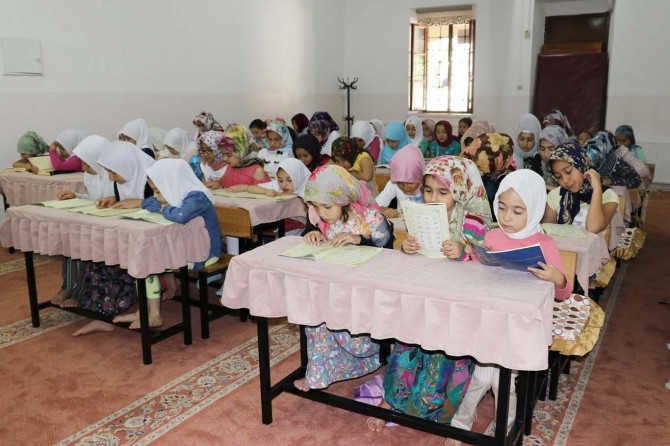 ​Gaziantep’te yaz Kur'an kursları büyük ilgi görüyor