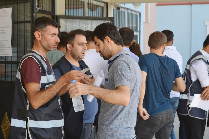Batman'da KPSS sınavı heyecanla başladı